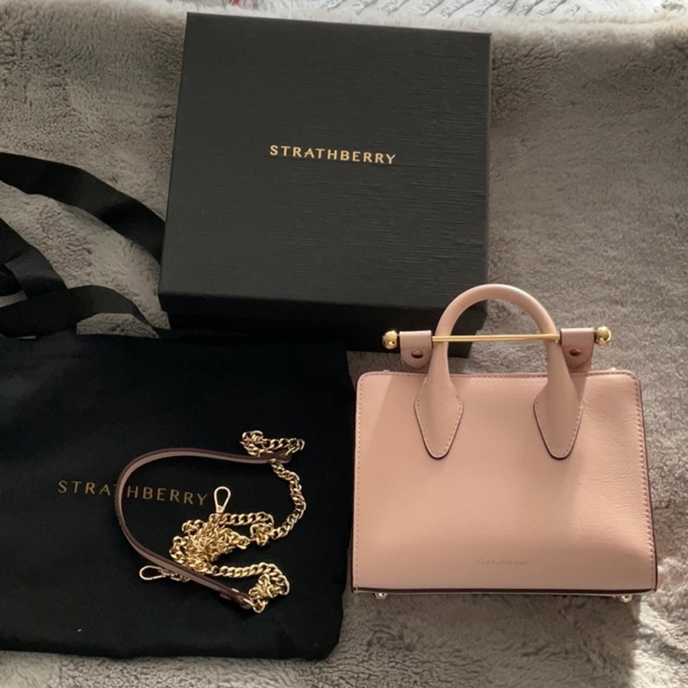 Strathberry nano tote